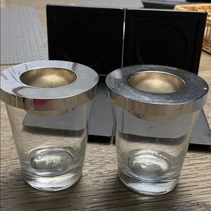 Multi use tea light and votive holders.